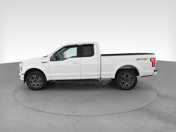 2017 Ford F150 Super Cab XLT Pickup 4D 6 1/2 ft pickup White -... for sale in Arlington, District Of Columbia – photo 5