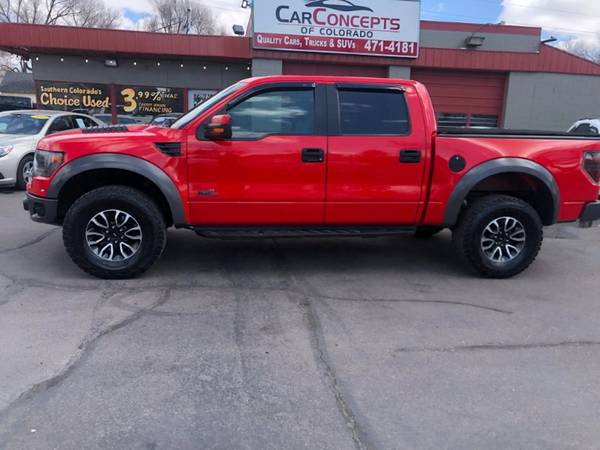 2013 Ford F-150 SVT Raptor SuperCrew 5 5-ft Bed 4WD for sale in Colorado Springs, CO – photo 2
