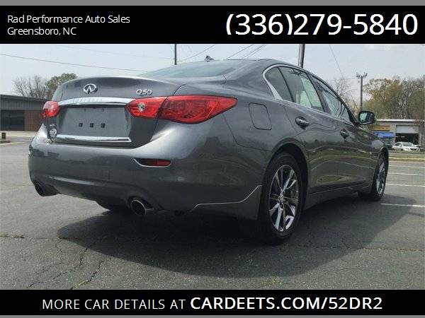 2017 INFINITI Q50 PREMIUM AWD - - by dealer - vehicle for sale in Greensboro, NC – photo 7