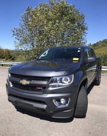 2017 Chevy Chevrolet Colorado Z71 pickup Gray - cars & trucks - by... for sale in Boone, NC – photo 2
