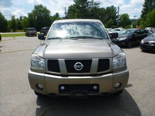 2007 NISSAN TITAN SE SUPER CREW CAB 4X4 AUTOMATIC RUNS AND DRIVES GOOD for sale in Milford, ME – photo 7