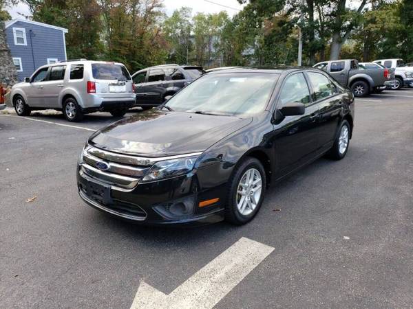 10 FORD FUSION S BLACK 1 OWNER SUPER CLEAN W C/FAX NEW BRAKES JUST... for sale in Braintree, MA – photo 3