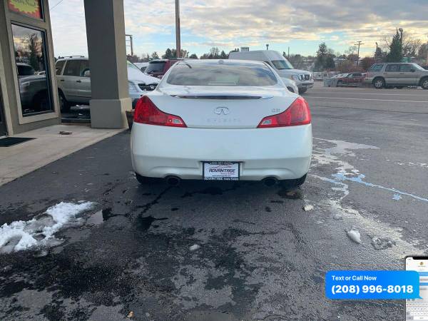 2008 Infiniti G37 Base 2dr Coupe - cars & trucks - by dealer -... for sale in Garden City, ID – photo 7