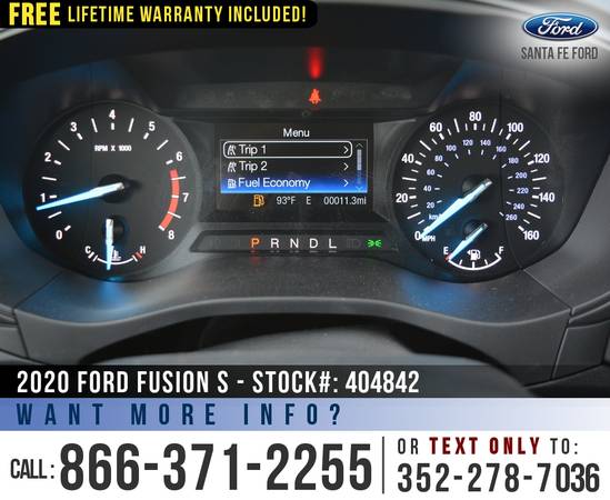 *** 2020 Ford Fusion S *** SAVE Over $5,000 off MSRP! - cars &... for sale in Alachua, FL – photo 15