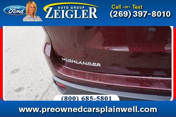 2019 Toyota Highlander LE - - by dealer for sale in Plainwell, MI – photo 19
