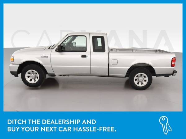 2010 Ford Ranger Super Cab XLT Pickup 4D 6 ft pickup Silver for sale in Springfield, IL – photo 4