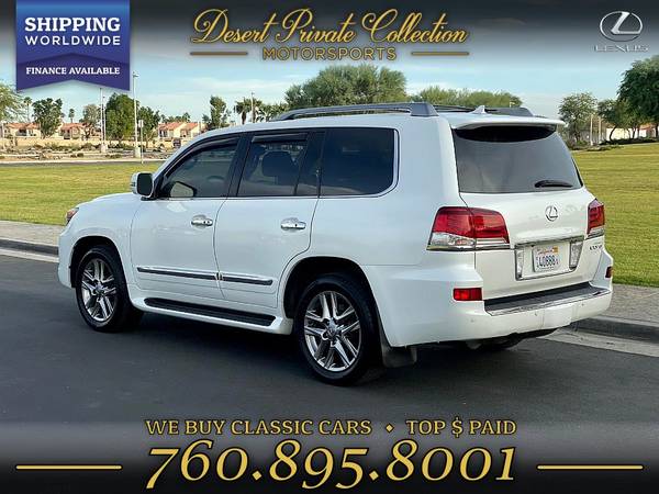 2013 Lexus LX 570 Luxury 3rd row* DVD*8 pass **Fully Loaded** 1 Owner for sale in Palm Desert , CA – photo 6