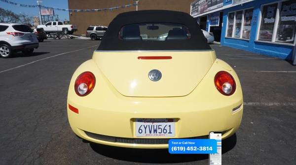 2008 Volkswagen New Beetle Convertible SE PZEV 2dr Convertible 6A for sale in San Diego, CA – photo 4