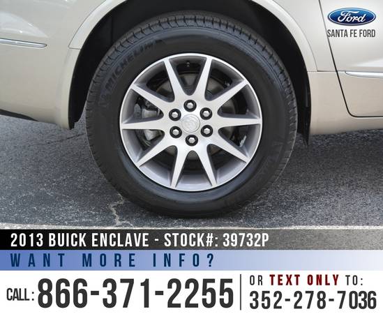 2013 BUICK ENCLAVE SUV *** Remote Start, Homelink, Leather Seats *** for sale in Alachua, FL – photo 8