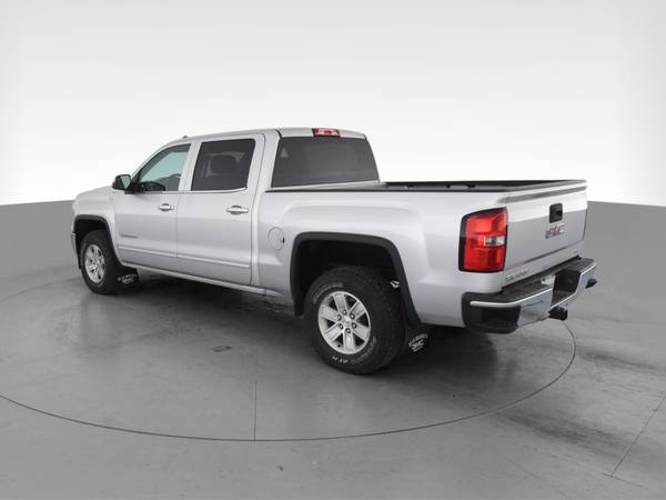 2015 GMC Sierra 1500 Crew Cab SLE Pickup 4D 6 1/2 ft pickup Silver -... for sale in South Bend, IN – photo 7