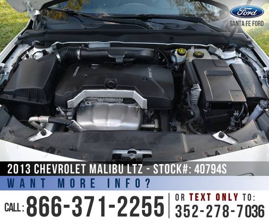 *** 2013 Chevrolet Malibu LTZ *** Remote Start - Camera - Sunroof -... for sale in Alachua, FL – photo 11