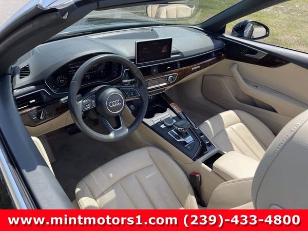 2018 Audi A5 Cabriolet Premium Plus (Luxury Convertible) - cars & for sale in Fort Myers, FL – photo 22