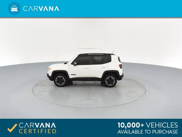2017 Jeep Renegade Trailhawk Sport Utility 4D suv White - FINANCE for sale in Indianapolis, IN – photo 7