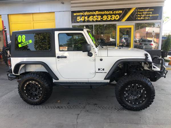 ****2008 JEEP Wrangler X 2dr**Lift/tires etc etc**JUST REDUCED!!***... for sale in Springfield, OR – photo 5