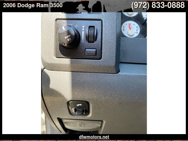 2006 Dodge Ram 3500 4WD Laramie 5.9 Diesel - cars & trucks - by... for sale in Lewisville, TX – photo 15