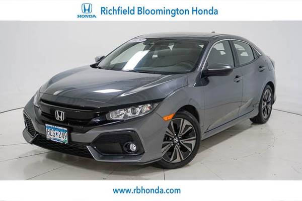 2018 Honda Civic Hatchback EX-L Navi CVT w/Honda S - cars & for sale in Richfield, MN