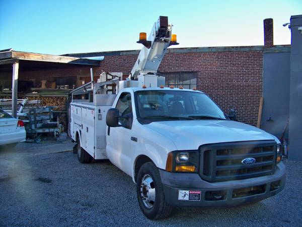 2006 ford f-350 bucket/boom truck - - by dealer for sale in Providence, RI – photo 6