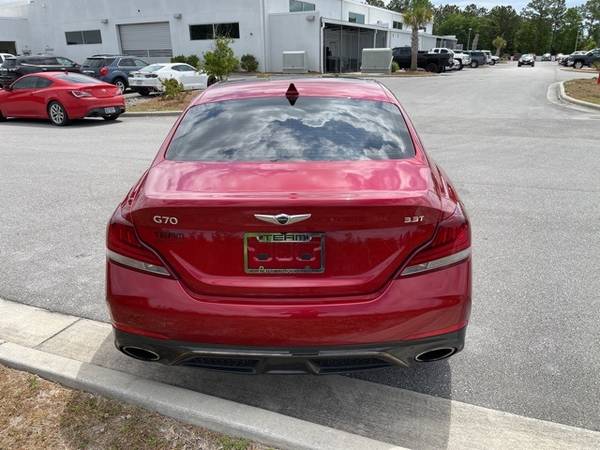 2019 Genesis G70 3 3T Advanced sedan Red - - by dealer for sale in Swansboro, NC – photo 7