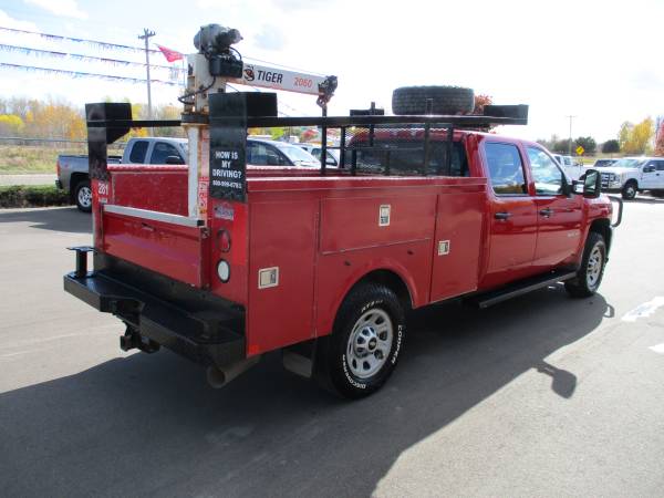 2014 chevrolet 3500 duramax diesel crew cab utility 4x4 4wd - cars &... for sale in Forest Lake, MN – photo 4