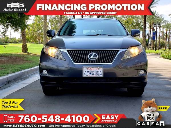 2010 Lexus *RX* *350* Only $207/mo! Easy Financing! - cars & trucks... for sale in Palm Desert , CA – photo 3