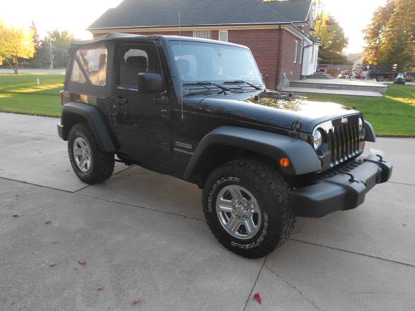 2013 JEEP WRANGLER SPORT V6 ONLY 62,000 MILES EXTRA CLEAN for sale in Macomb, MI – photo 5