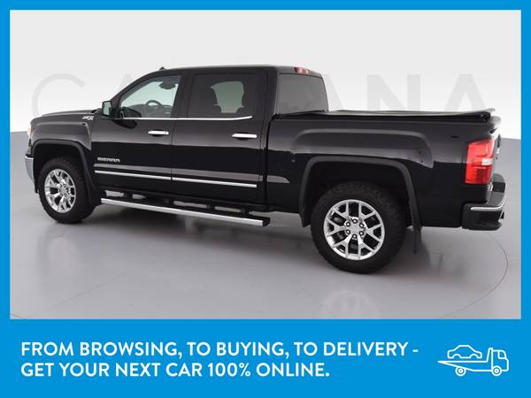 2014 GMC Sierra 1500 Crew Cab SLT Pickup 4D 5 3/4 ft pickup Black for sale in Washington, District Of Columbia – photo 5
