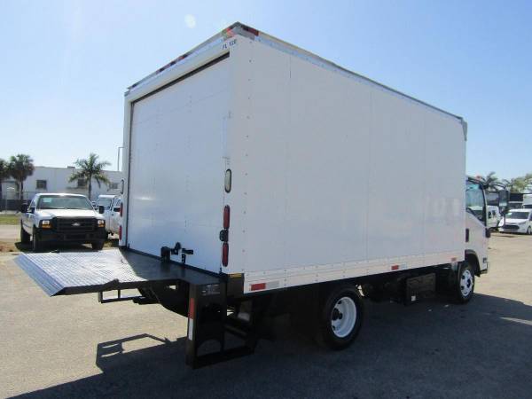 2012 Isuzu NPR-HD 14ft Dry Box Truck Lift Gate Delivery Truck 93K for sale in Opa-Locka, FL – photo 13