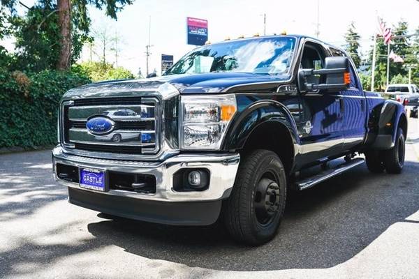 2015 Ford Super Duty F-350 DRW Diesel 4x4 4WD Certified F350 XLT for sale in Lynnwood, OR – photo 4