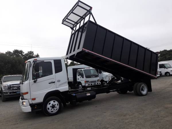 2012 NISSAN UD 2000 18 FEET DUMP TRUCK LOW MILES 80632 - cars &... for sale in San Jose, OR – photo 8