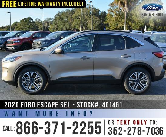 2020 Ford Escape SEL *** SAVE Over $5,000 off MSRP! *** - cars &... for sale in Alachua, AL – photo 4