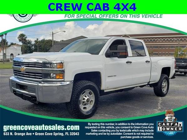 2016 Chevrolet Chevy Silverado 2500HD Work Truck The Best Vehicles... for sale in Green Cove Springs, FL