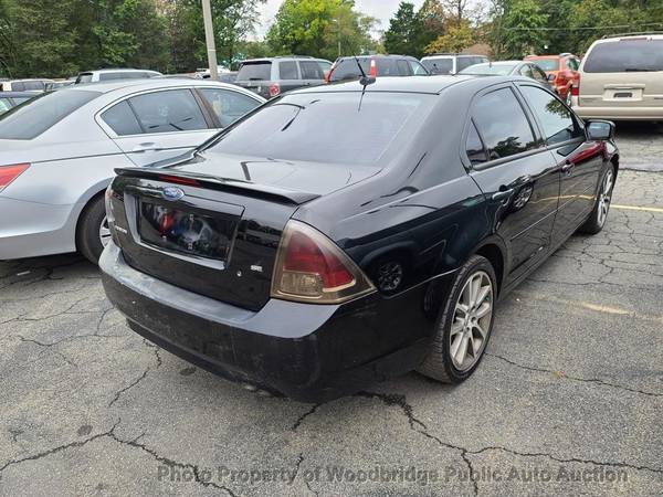 2008 *Ford* *Fusion* *4dr Sedan I4 SE FWD* Black - cars & trucks -... for sale in Woodbridge, District Of Columbia – photo 4
