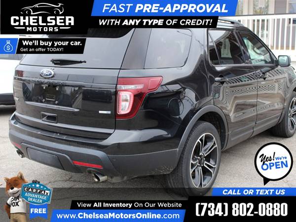 2015 Ford *Explorer* *Sport* *4WD!* *4 WD!* *4-WD!* for ONLY $302/mo... for sale in Chelsea, MI – photo 7