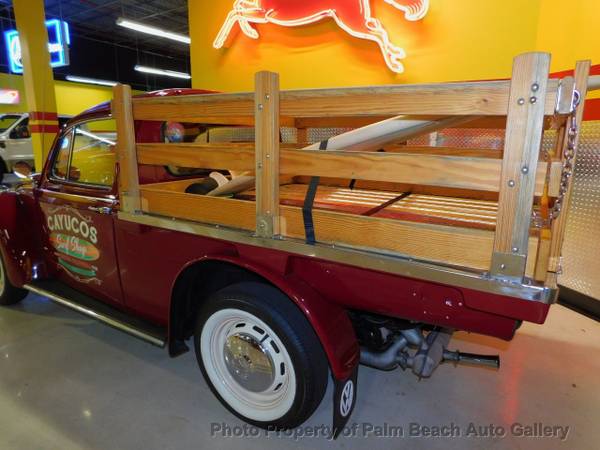 1967 *Volkswagen* *Beetle* *Surf Truck* Burgundy - cars & trucks -... for sale in Boynton Beach , FL – photo 14