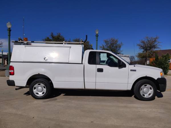 2008 Ford F-150 80K miles topper w tool boxes - WORK SERVICE TRUCK for sale in Denton, TX – photo 2