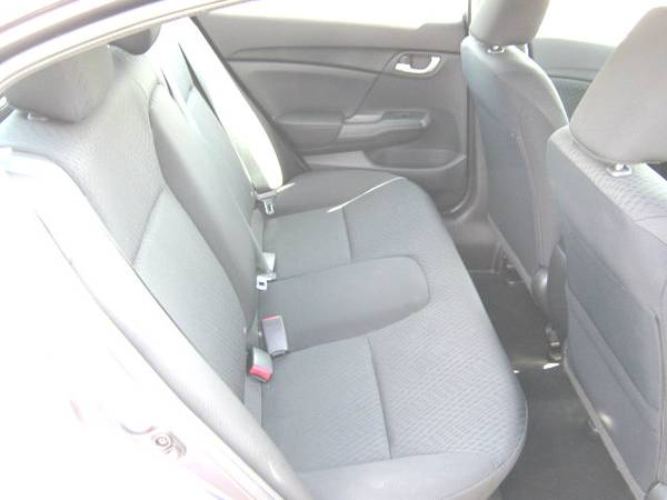 2015 Grey Honda Civic LX Sedan for sale in Midlothian, IL – photo 10