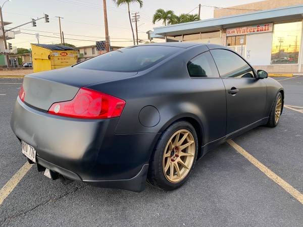 2005 Infiniti G35 Coupe with Rims Low miles 60k - cars & trucks - by... for sale in Honolulu, HI – photo 3