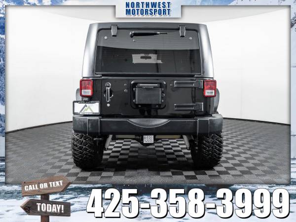Lifted 2013 *Jeep Wrangler* Unlimited Sport 4x4 - cars & trucks - by... for sale in Lynnwood, WA – photo 6