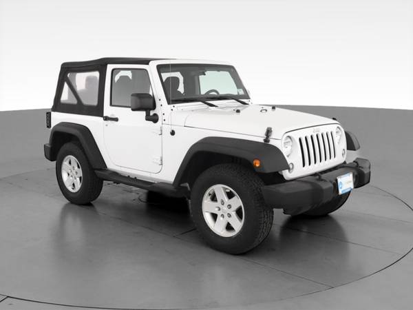 2015 Jeep Wrangler Sport S Sport Utility 2D suv White - FINANCE... for sale in Hobart, IL – photo 15
