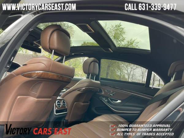 2015 Mercedes-Benz S-Class 4dr Sdn S550 4MATIC - - by for sale in Huntington, NY – photo 18