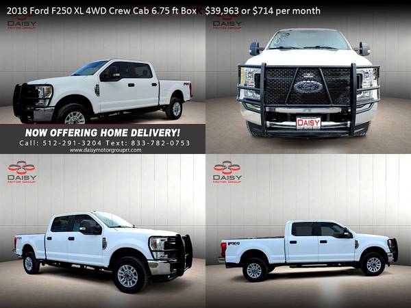 2018 Ford F250 F 250 F-250 XLCrew Cab 6 75 ft Box for only 704/mo! for sale in Round Rock, TX – photo 17