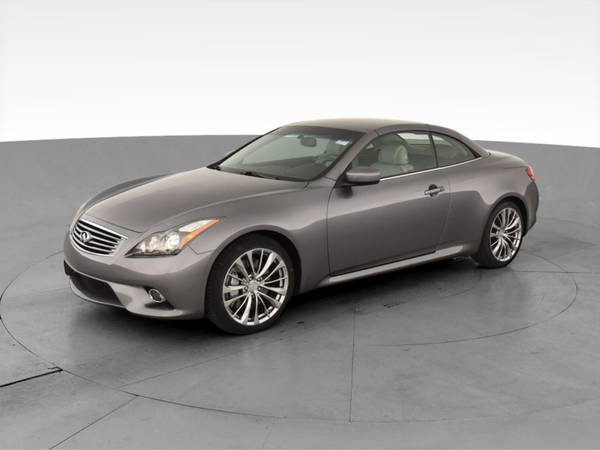 2012 INFINITI G G37 Convertible 2D Convertible Gray - FINANCE ONLINE... for sale in Atlanta, WY – photo 3