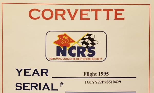 1995 CORVETTE COUPE, 29K MILES, NCRS TOP FLIGHT AWARD for sale in East Brunswick, NJ – photo 21
