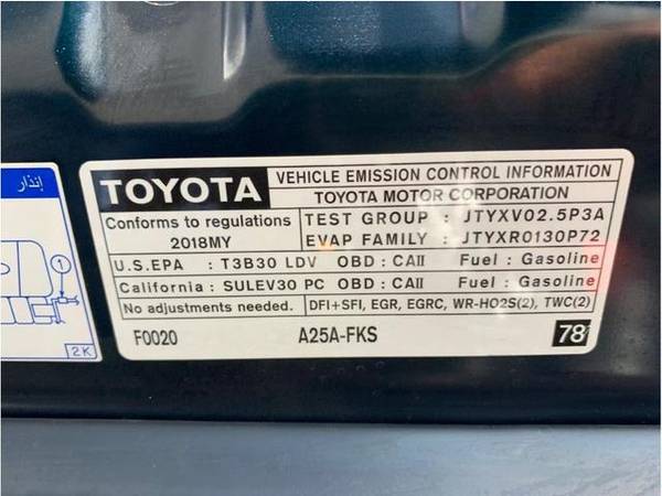 2018 Toyota Camry SE Sedan 4D - cars & trucks - by dealer - vehicle... for sale in Santa Ana, CA – photo 17
