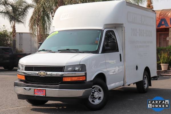2017 Chevrolet Express 3500 Work Van Cutaway Delivery Box Truck... for sale in Fontana, CA – photo 3