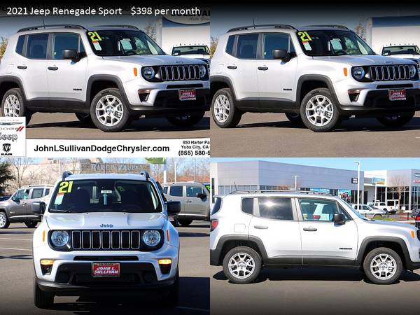 2021 Jeep Renegade Sport FOR ONLY 398/mo! - - by for sale in Yuba City, CA – photo 14