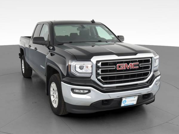 2018 GMC Sierra 1500 Double Cab SLE Pickup 4D 6 1/2 ft pickup Black... for sale in Hartford, CT – photo 16