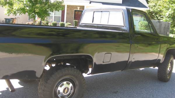 1983 Chevy pickup 3/4 ton 4x4 - cars & trucks - by owner - vehicle... for sale in Greensboro, NC – photo 3