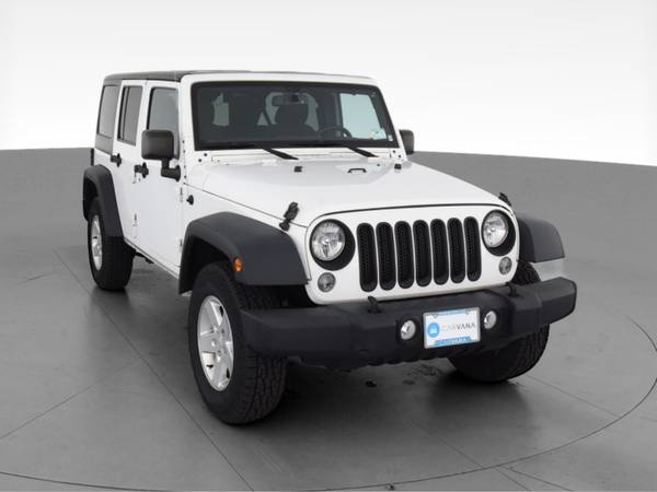 2015 Jeep Wrangler Unlimited Sport S SUV 4D suv White - FINANCE... for sale in QUINCY, MA – photo 16