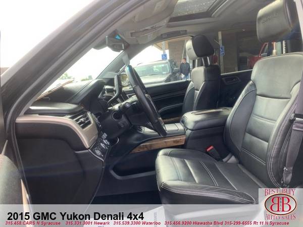 2015 GMC Yukon Denali 4X4 SUPER CLEAN EASY APPROVAL for sale in Syracuse, NY – photo 9